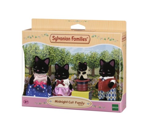 SYLVANIAN BLACK CAT FAMILY 5530 WB6 EPOCH