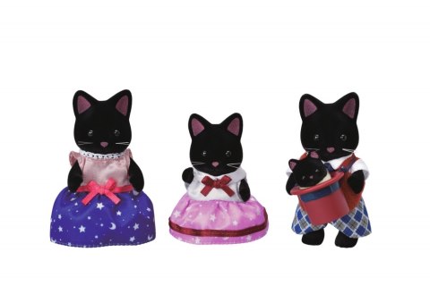 SYLVANIAN BLACK CAT FAMILY 5530 WB6 EPOCH