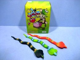 RUBBER ANIMALS WITH PEAS SNAKE 38CM HIPO A117-DB HIPO