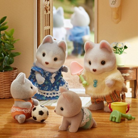 SYLVANIAN TWIN DOG HUSKY 5638 WB6 EPOCH