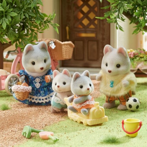 SYLVANIAN TWIN DOG HUSKY 5638 WB6 EPOCH