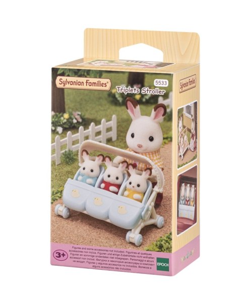 SYLVANIAN TRIPLE TROLLEY 5533 PUD6 EPOCH