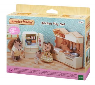 SYLVANIAN COUNTRY KITCHEN WITH FRIDGE 5341 PUD6 EPOCH