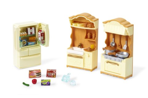 SYLVANIAN COUNTRY KITCHEN WITH FRIDGE 5341 PUD6 EPOCH