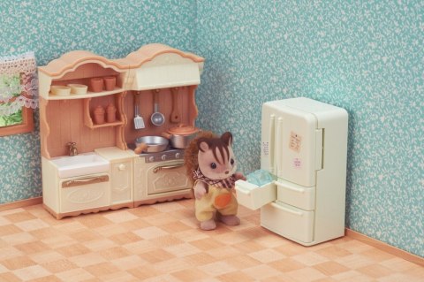 SYLVANIAN COUNTRY KITCHEN WITH FRIDGE 5341 PUD6 EPOCH