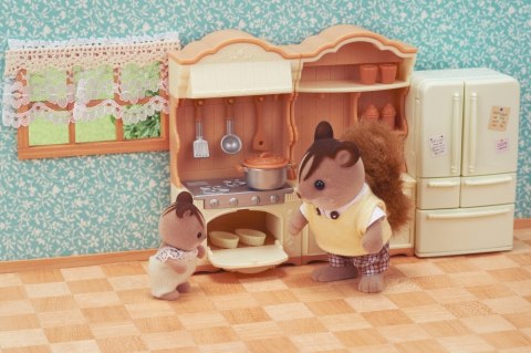 SYLVANIAN COUNTRY KITCHEN WITH FRIDGE 5341 PUD6 EPOCH