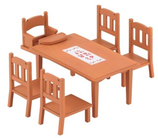 SYLVANIAN DINING SET TABLE CHAIRS 4506 WB6 EPOCH