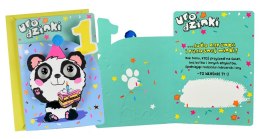 BIRTHDAY TICKET 1 B6 WITH KOP PANDA KUKART DK-787 PASSION CARDS - CARDS