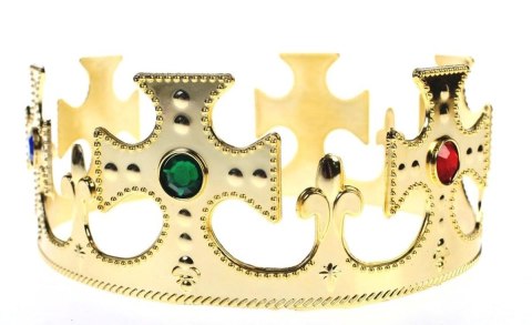 CARNIVAL DECORATION PLAST CROWN WITH GEM PBH ARPEX SR9575 ARPEX