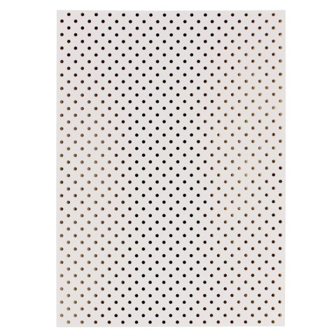 DECORATIVE CARDBOARD A4 190 G GOLDEN DOTS PAPER GALLERY PACK OF 10 PCS. ARGO 208932 ARGO