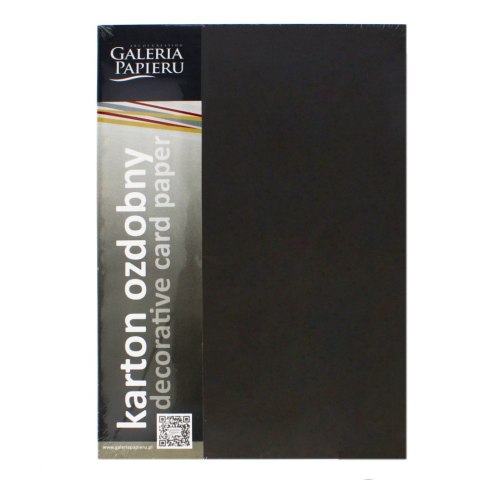 CRAFT CARDBOARD A4 BLACK KRAFT 275G PACK20PCS GAL PAP ARGO 204420 ARGO