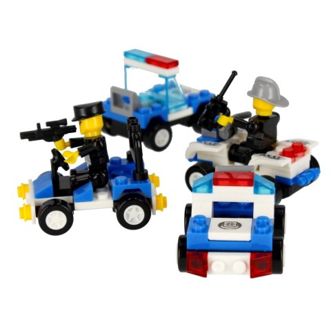 BUILDING BLOCKS 29-39 ELEMENTS POLICE DISPLAY ALLEBLOX 492820 ALLEBLOX