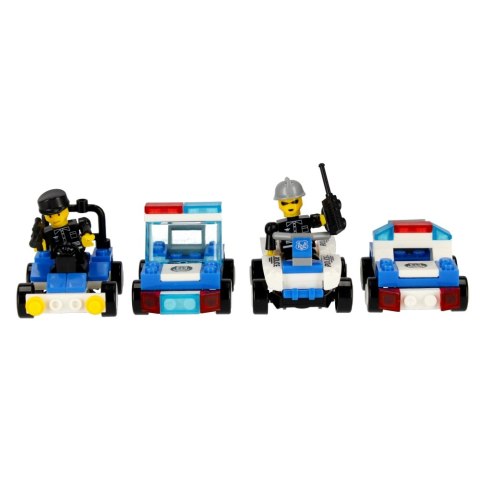 BUILDING BLOCKS 29-39 ELEMENTS POLICE DISPLAY ALLEBLOX 492820 ALLEBLOX