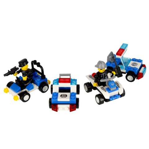 BUILDING BLOCKS 29-39 ELEMENTS POLICE DISPLAY ALLEBLOX 492820 ALLEBLOX