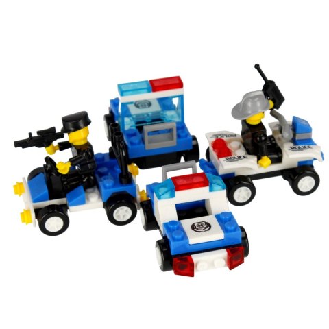 BUILDING BLOCKS 29-39 ELEMENTS POLICE DISPLAY ALLEBLOX 492820 ALLEBLOX