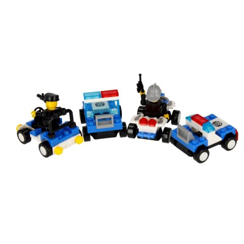 BUILDING BLOCKS 29-39 ELEMENTS POLICE DISPLAY ALLEBLOX 492820 ALLEBLOX