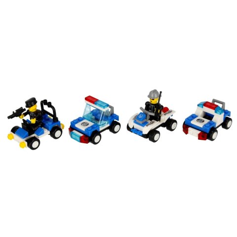 BUILDING BLOCKS 29-39 ELEMENTS POLICE DISPLAY ALLEBLOX 492820 ALLEBLOX