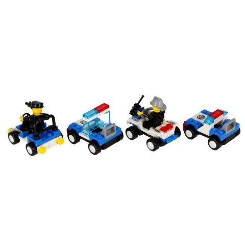 BUILDING BLOCKS 29-39 ELEMENTS POLICE DISPLAY ALLEBLOX 492820 ALLEBLOX