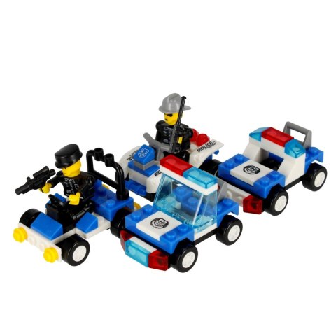 BUILDING BLOCKS 29-39 ELEMENTS POLICE DISPLAY ALLEBLOX 492820 ALLEBLOX