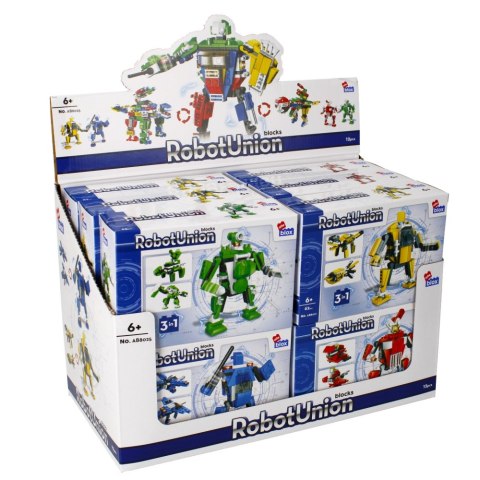 BUILDING BLOCKS 62-65 ELEMENTS ROBOT DISPLAY ALLEBLOX 492914 ALLEBLOX