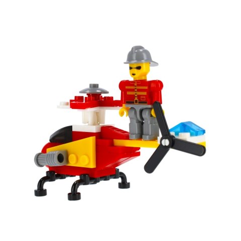 BUILDING BLOCKS 63-64 ELEMENTS FIRE DEPARTMENT ALLEBLOX 477372 ALLEBLOX