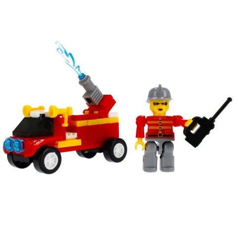 BUILDING BLOCKS 63-64 ELEMENTS FIRE DEPARTMENT ALLEBLOX 477372 ALLEBLOX