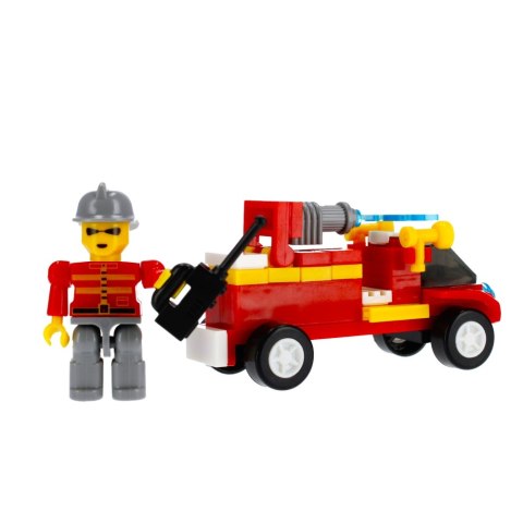 BUILDING BLOCKS 63-64 ELEMENTS FIRE DEPARTMENT ALLEBLOX 477372 ALLEBLOX