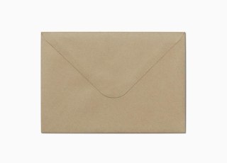 ENVELOPE C6 UNGLUED LIGHT BROWN NATURE PAPER GALLERY 280220 ARGO