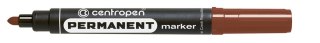 PERMANENT MARKER CENTROPEN 8566/11 ROUND TIP / BROWN CENTROPEN