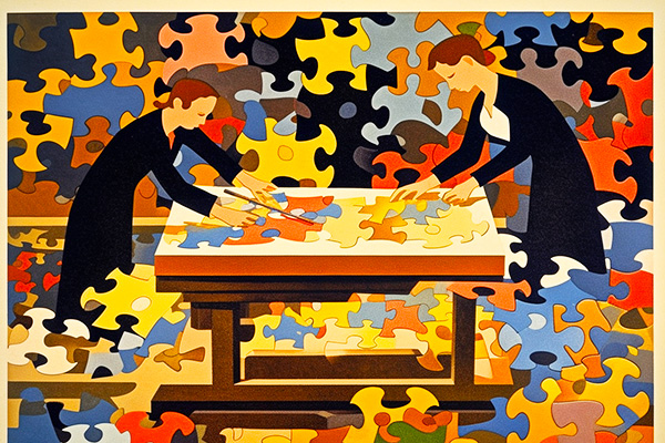 Production of traditional puzzles and custom jigsaws
